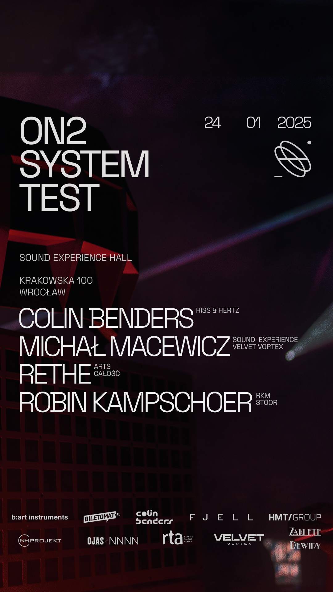 ON2 SYSTEM TEST: Colin Benders, Robin Kampschoer at Krakowska 100, Wroclaw
