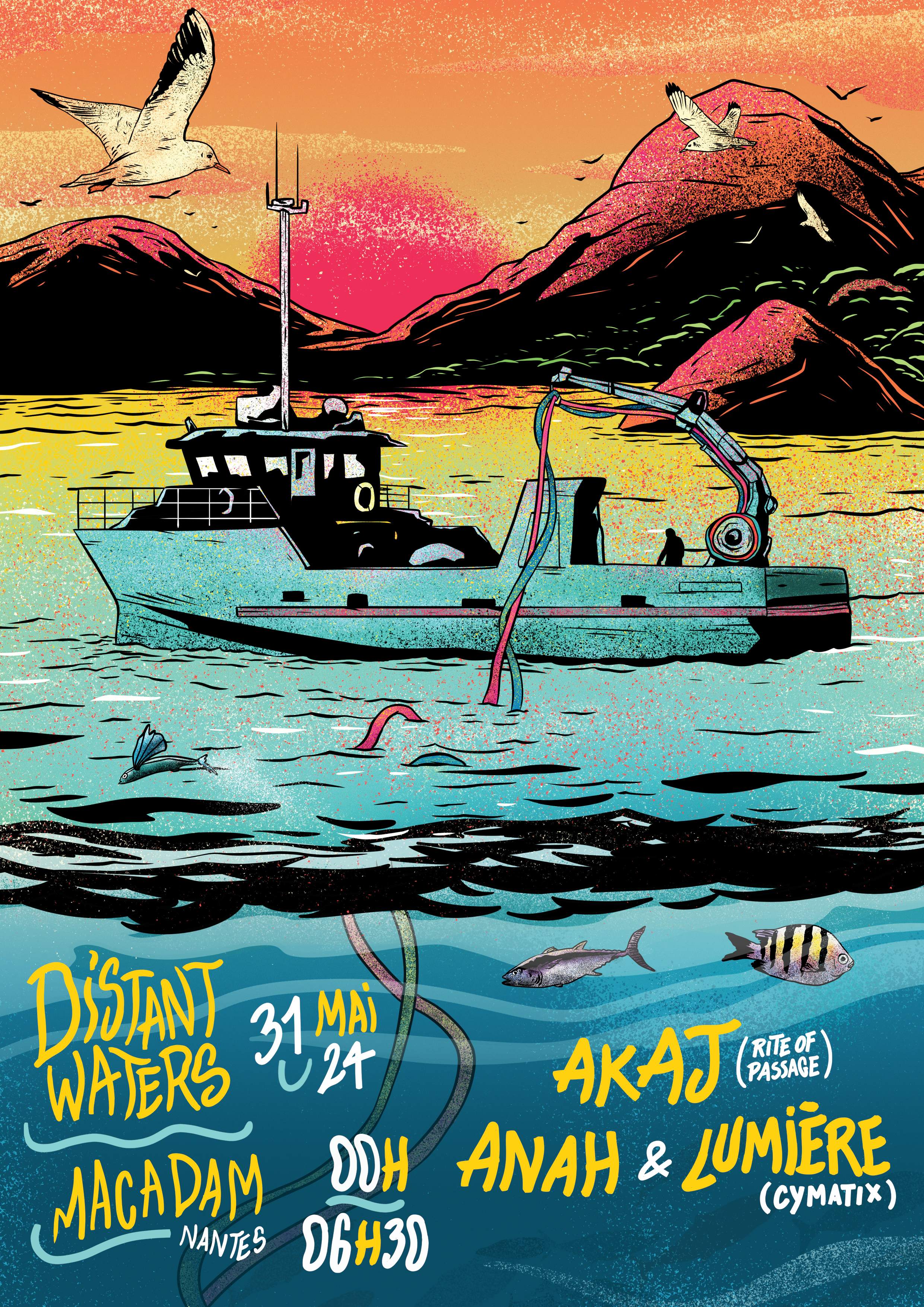 Distant Waters Odyssea #3: Anah & Lumiere, Akaj - Página frontal