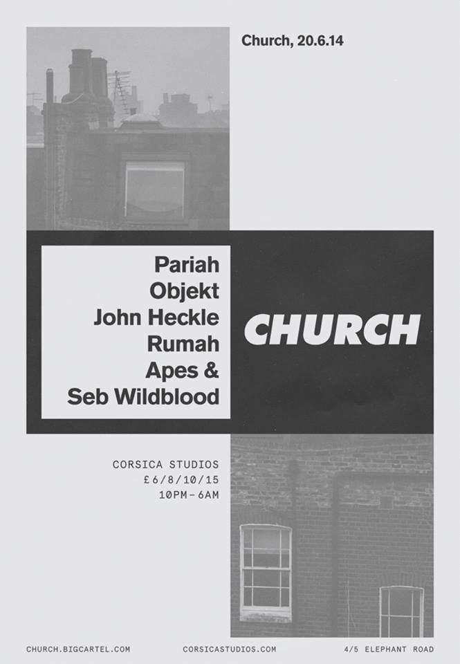 Church with Pariah, Objekt, John Heckle - Página frontal