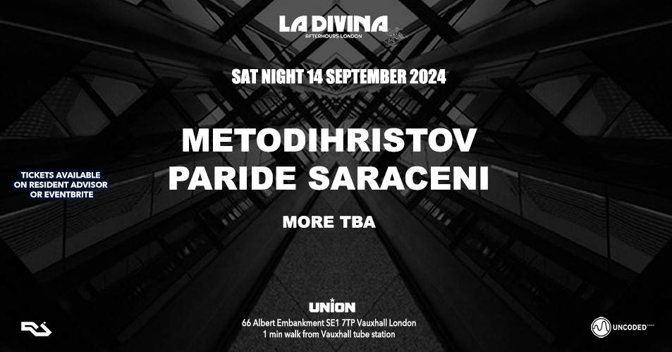 La Divina Afterhours with Metodi Hristov - フライヤー表