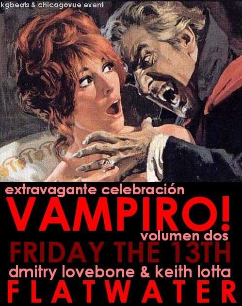 Vampiro - フライヤー表