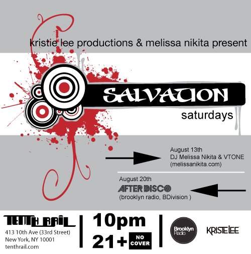 Salvation Saturdays - フライヤー表