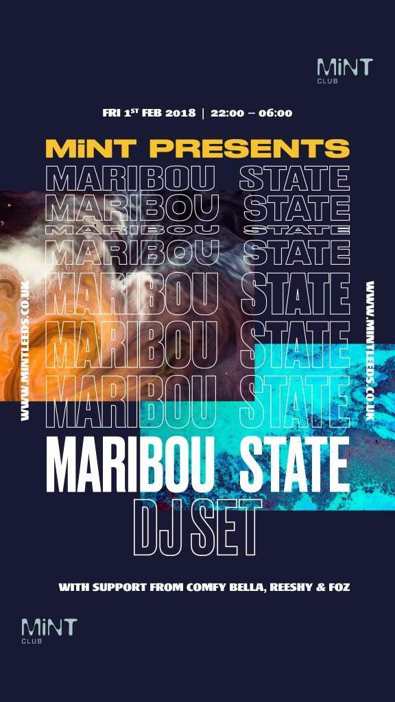 End of an Era: Maribou State DJ set - フライヤー表