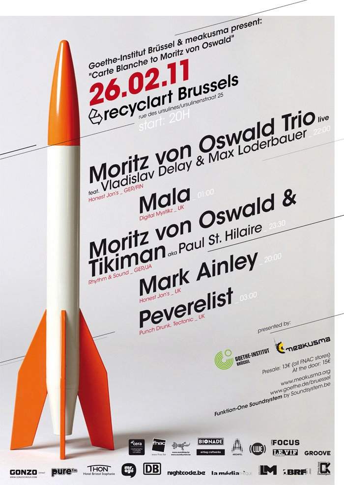 Carte Blanche To Moritz Von Oswald - Página frontal