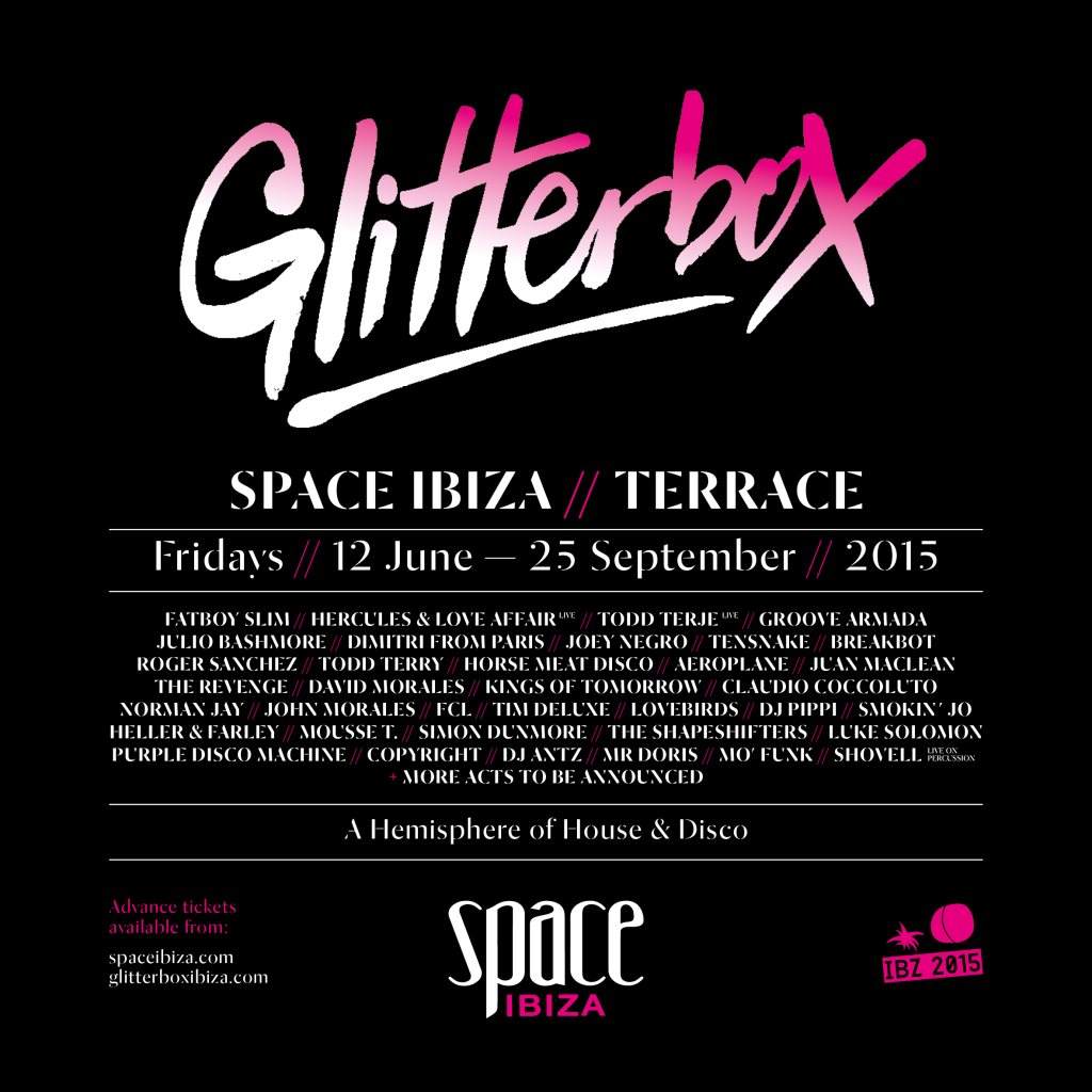 Glitterbox - フライヤー表