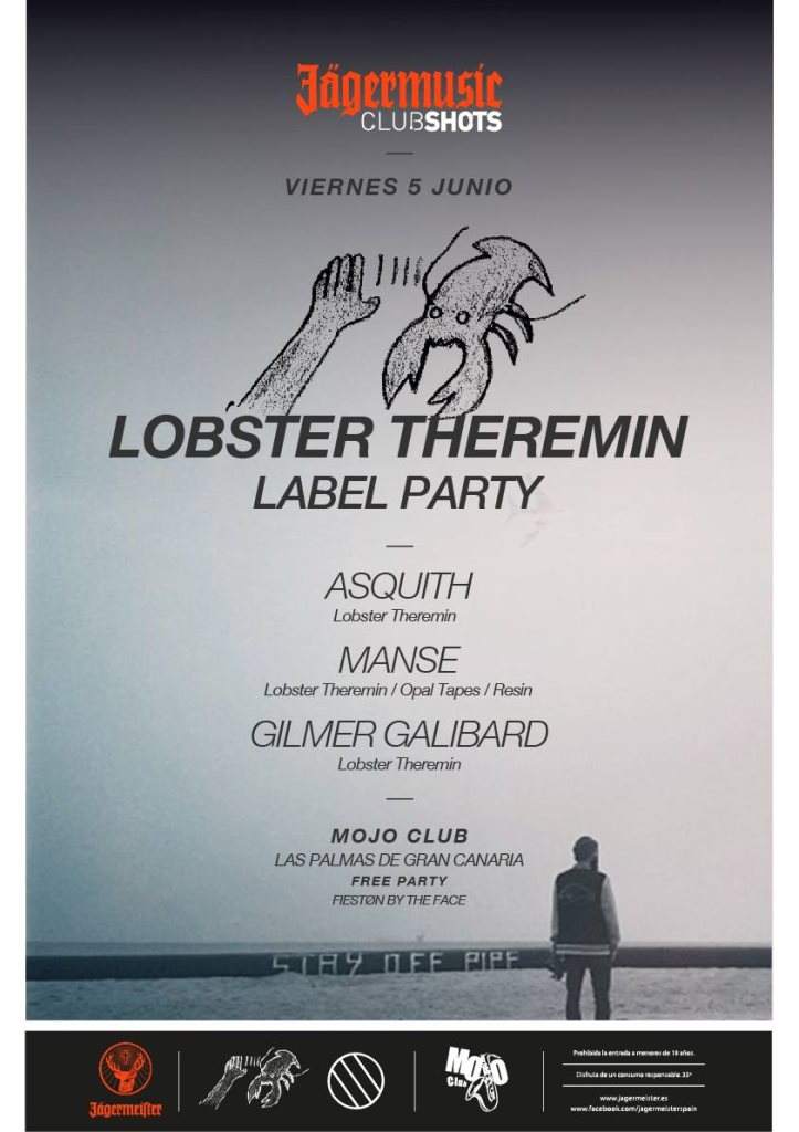 Lobster Theremin - フライヤー表