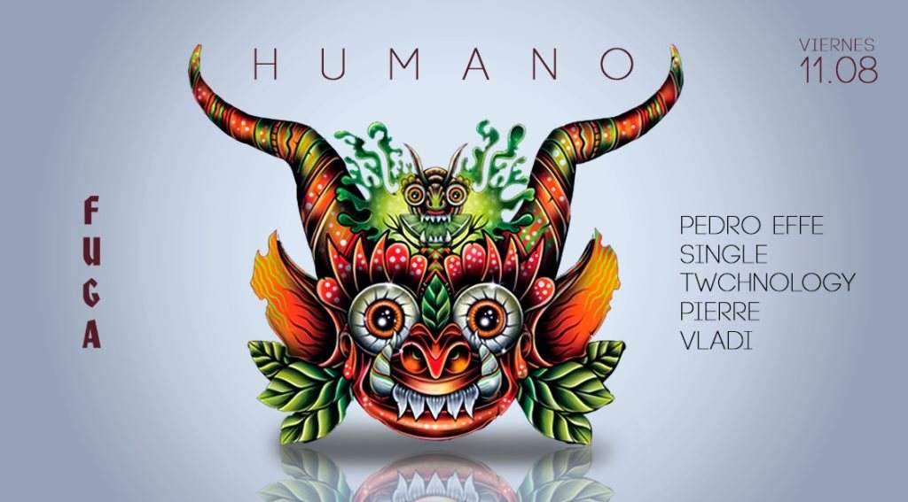 Humano ft Pedro Effe Single TWCHNOLOGY & Pierre. - Página frontal