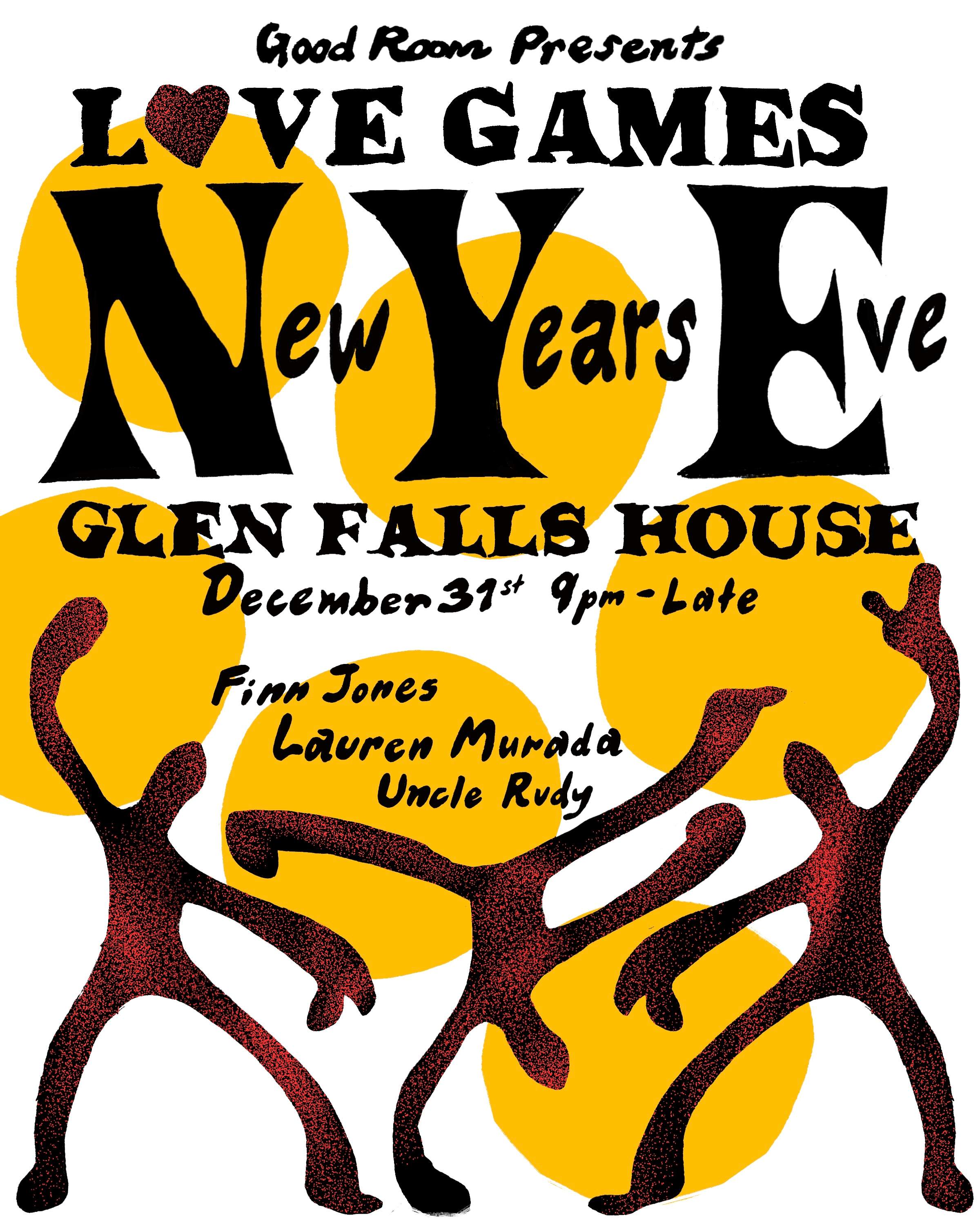Love Games New Year's Eve - フライヤー表