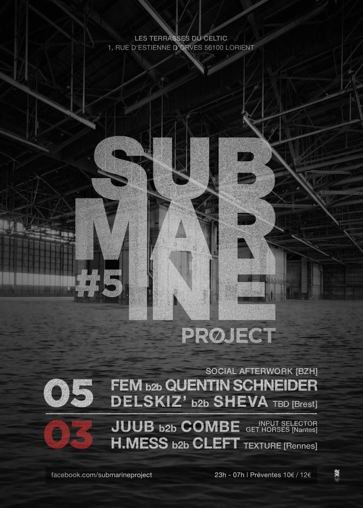 Submarine Project 5 - フライヤー表