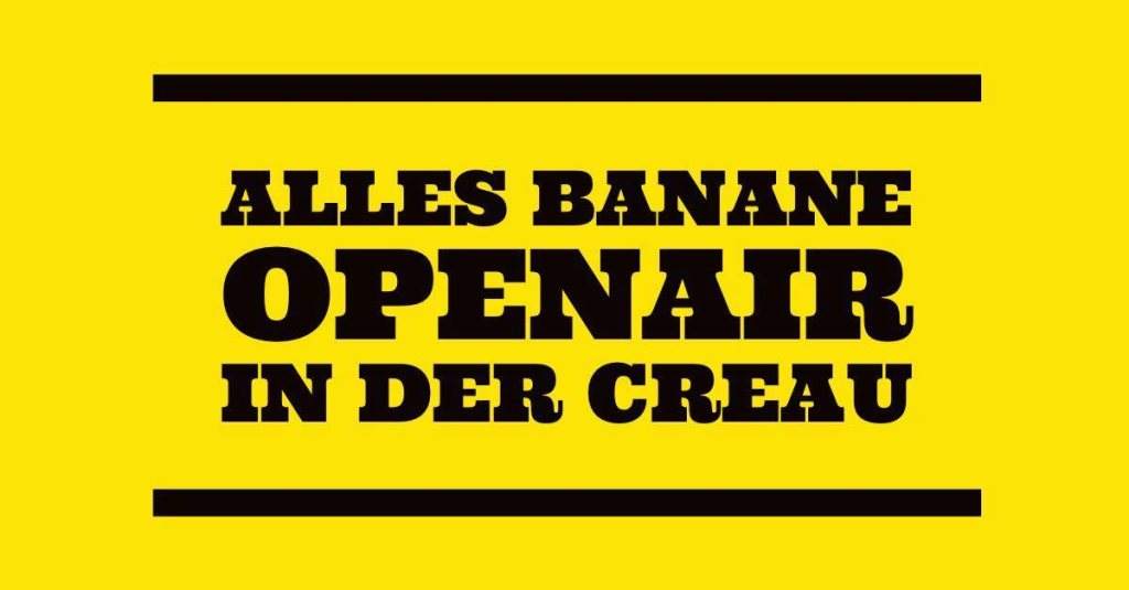 Alles Banane Openair IN DER Creau - Página frontal