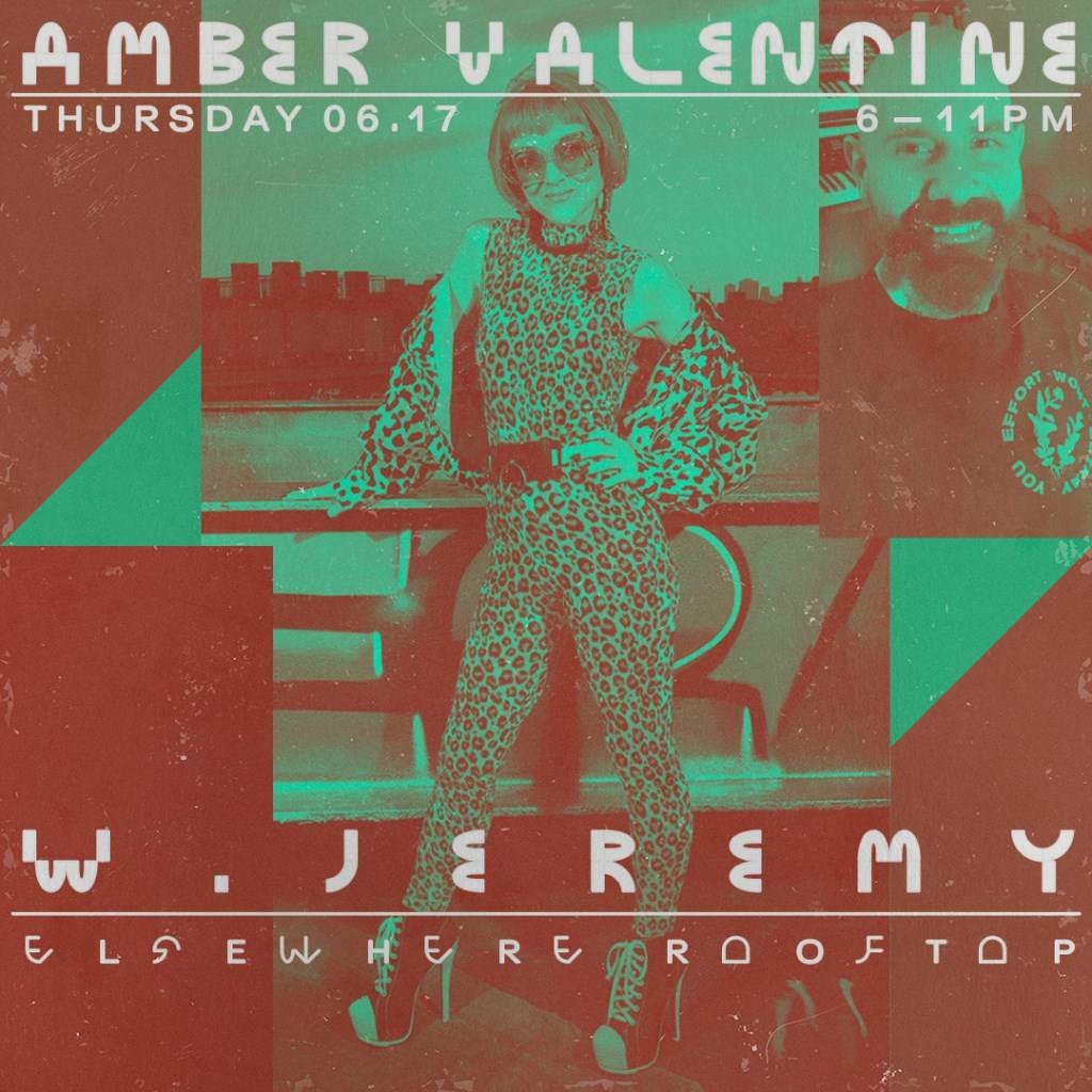 Amber Valentine, W. Jeremy - フライヤー裏