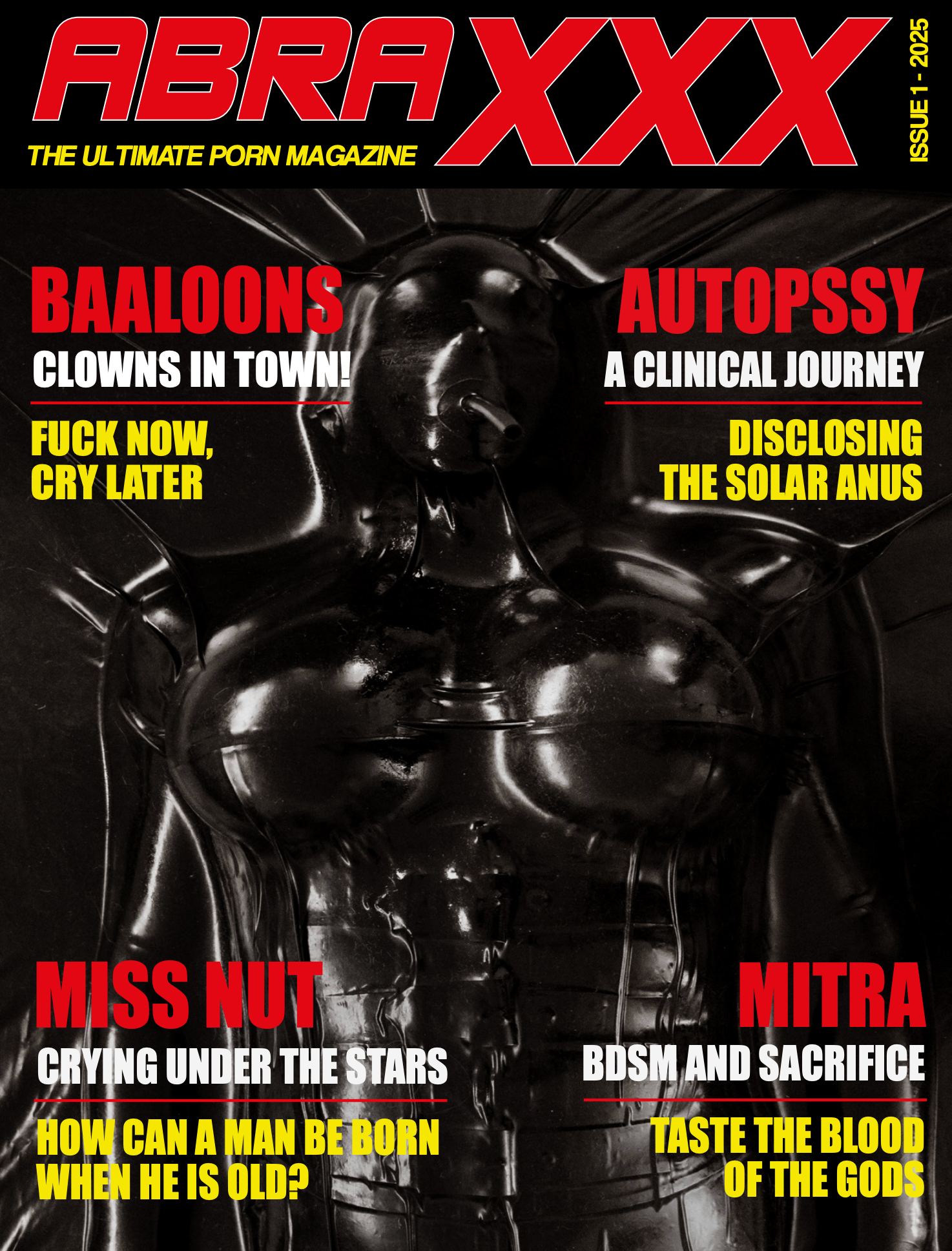ABRAXXX The Ultimate P*rn Magazine - LAUNCH EVENT at TBA, Berlin