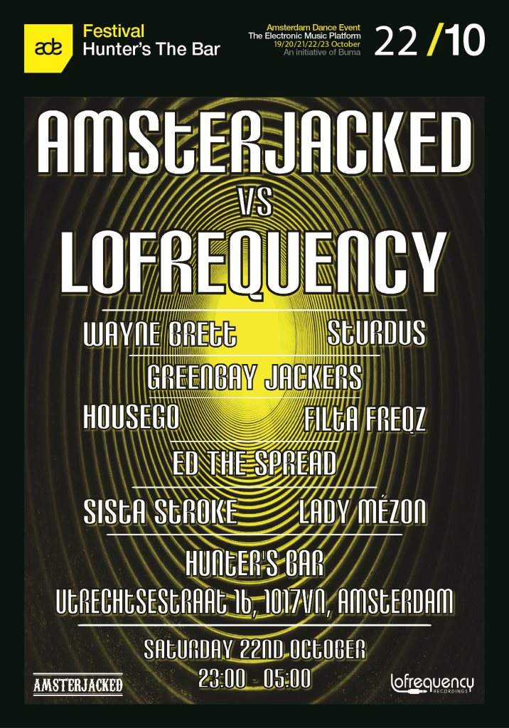 Amsterjacked vs Lofrequency - Página frontal