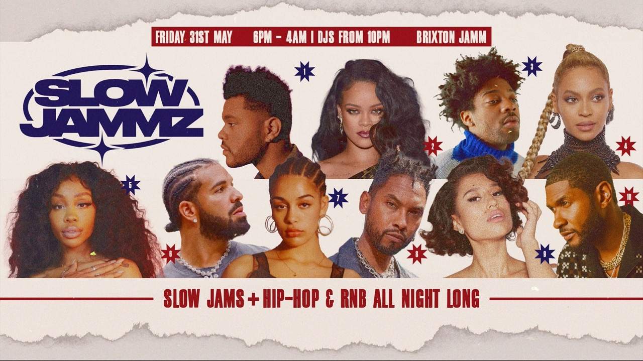 Slow Jammz: RnB & Hip-Hop All Night Long at Brixton Jamm, London
