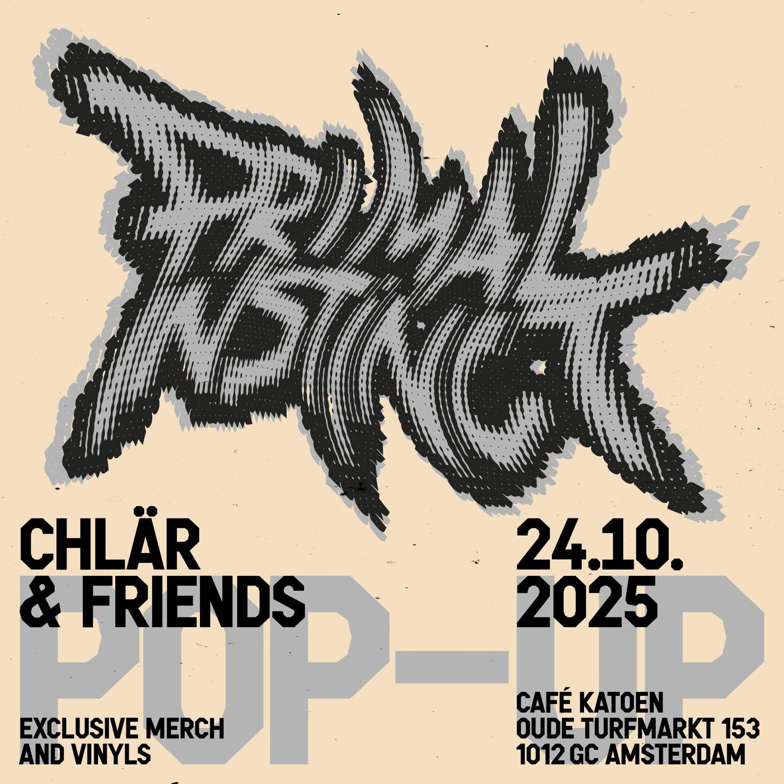 Primal Instinct ADE Pop Up at Café Katoen, Amsterdam