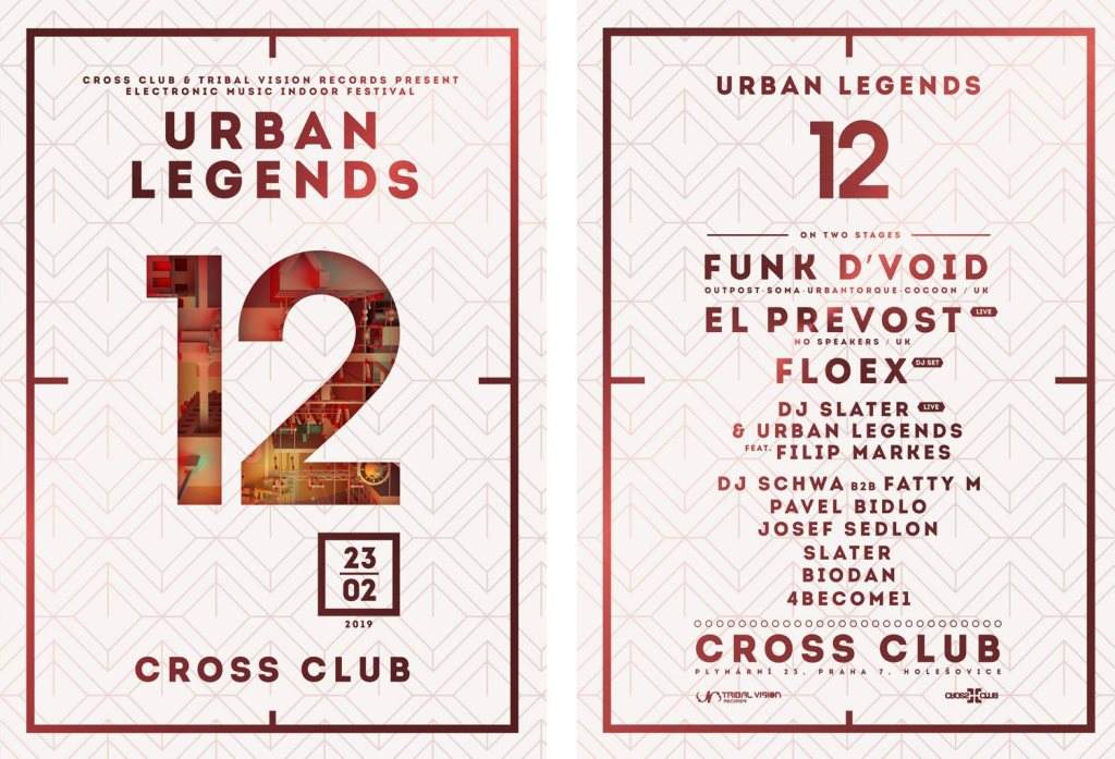 Urban Legends 12: Funk D'void (UK) - フライヤー表