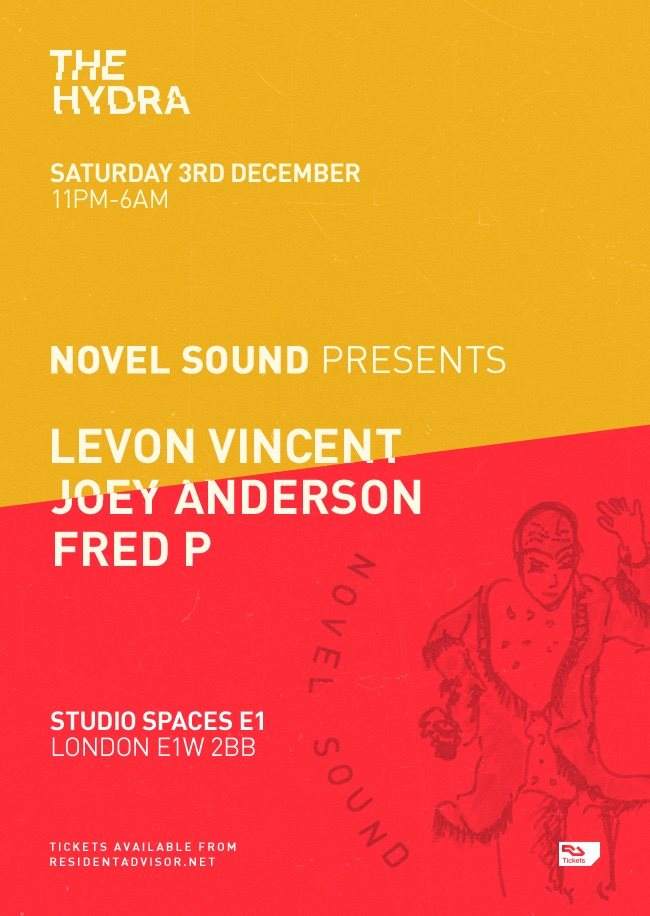 The Hydra: Novel Sound with Levon Vincent, Joey Anderson and Fred P - Página frontal