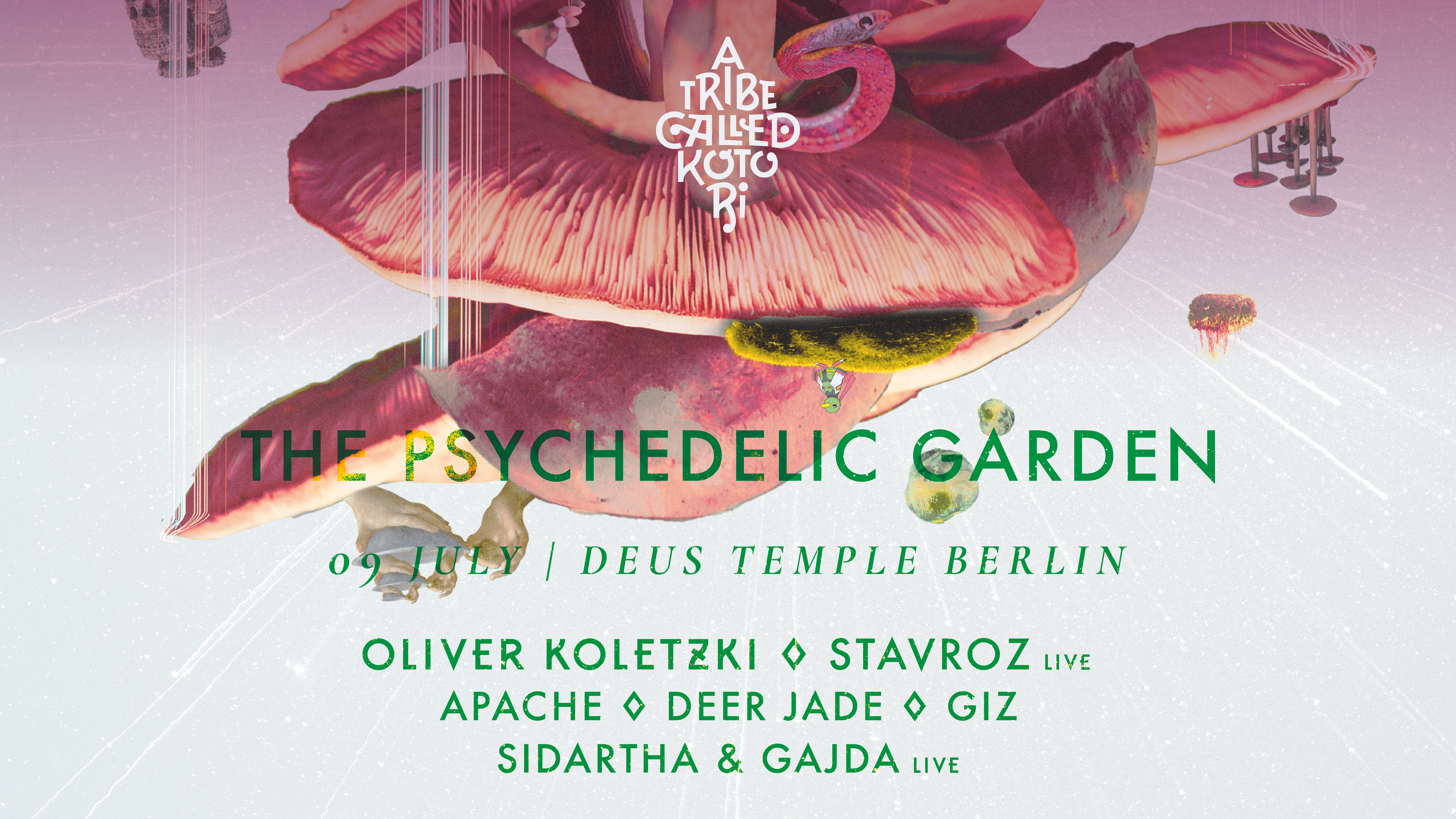 A Tribe Called Kotori - The Psychedelic Garden Open Air - Página frontal