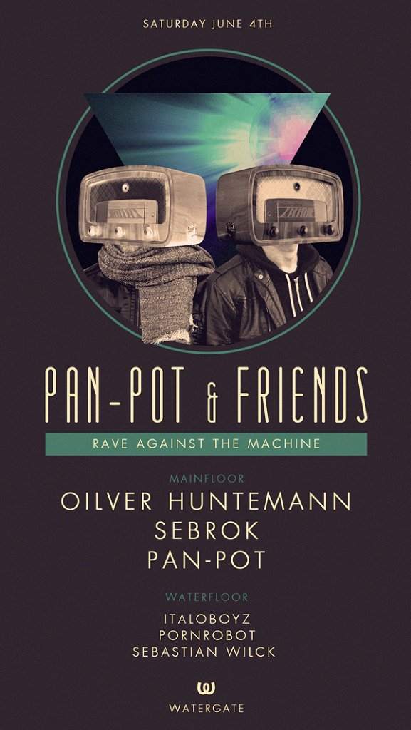 Pan-Pot & Friends - フライヤー表