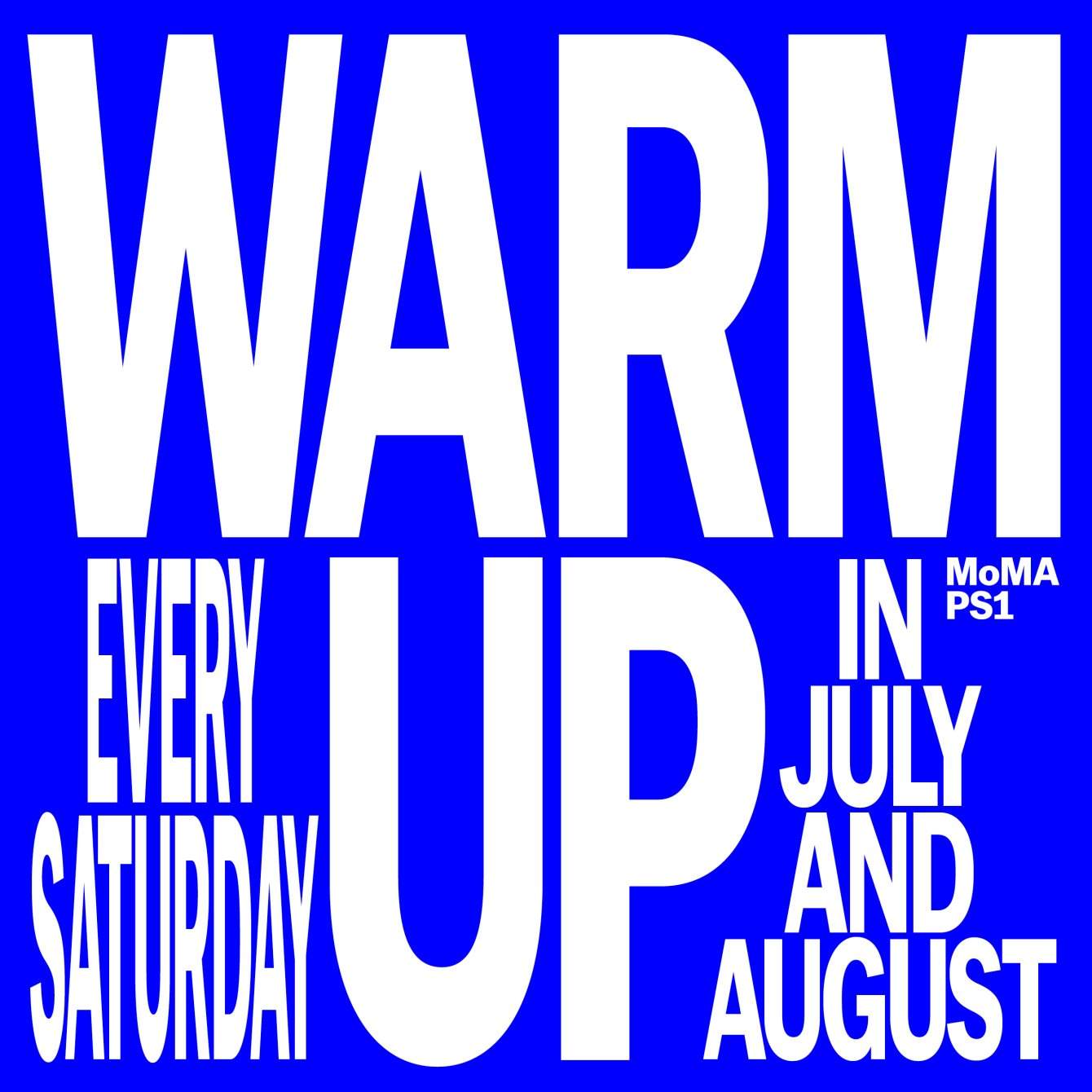 Warm Up: The Martinez Brothers / Shigeto / Noodles / P- Lo / DjRUM / Grace Ives / DJ Osh Kosh - Página trasera