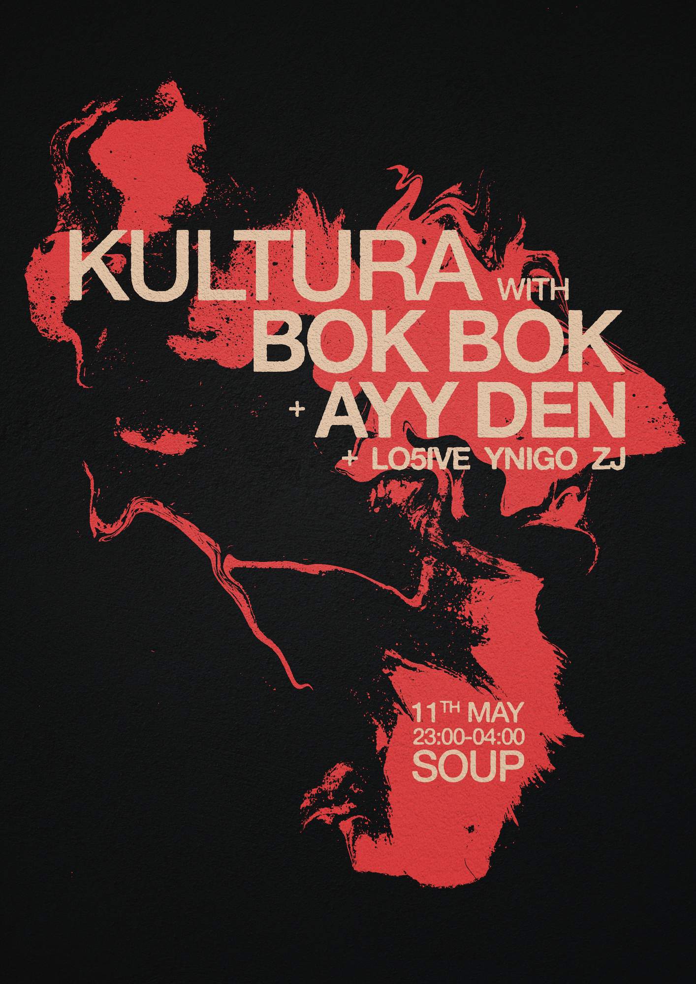 Kultura with Bok Bok & Ayy Den - Página frontal