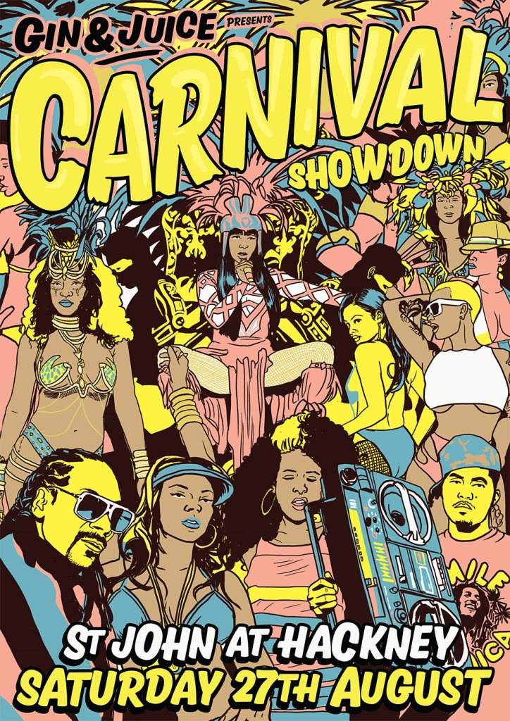 [CANCELLED] Gin & Juice presents: The Hackney Carnival - Página frontal