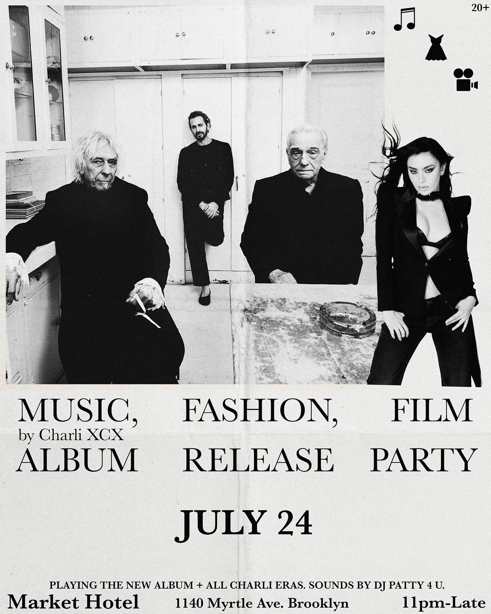 MUSIC, FASHION, FILM ALBUM RELEASE PARTY: A CHARLI XCX PARTY at