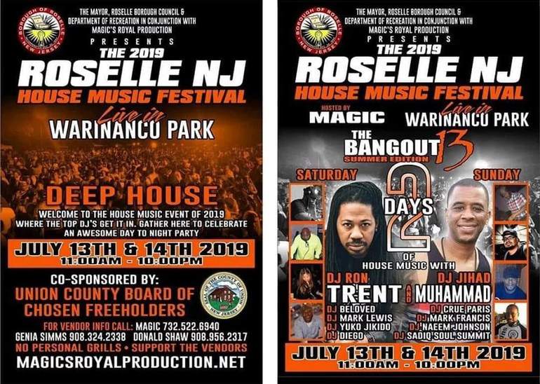 6th Annual Roselle House Music Festival (The Bangout Summer Edition) at