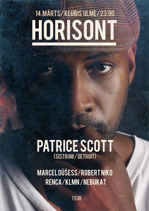 Horisont Pres. Patrice Scott - Página frontal