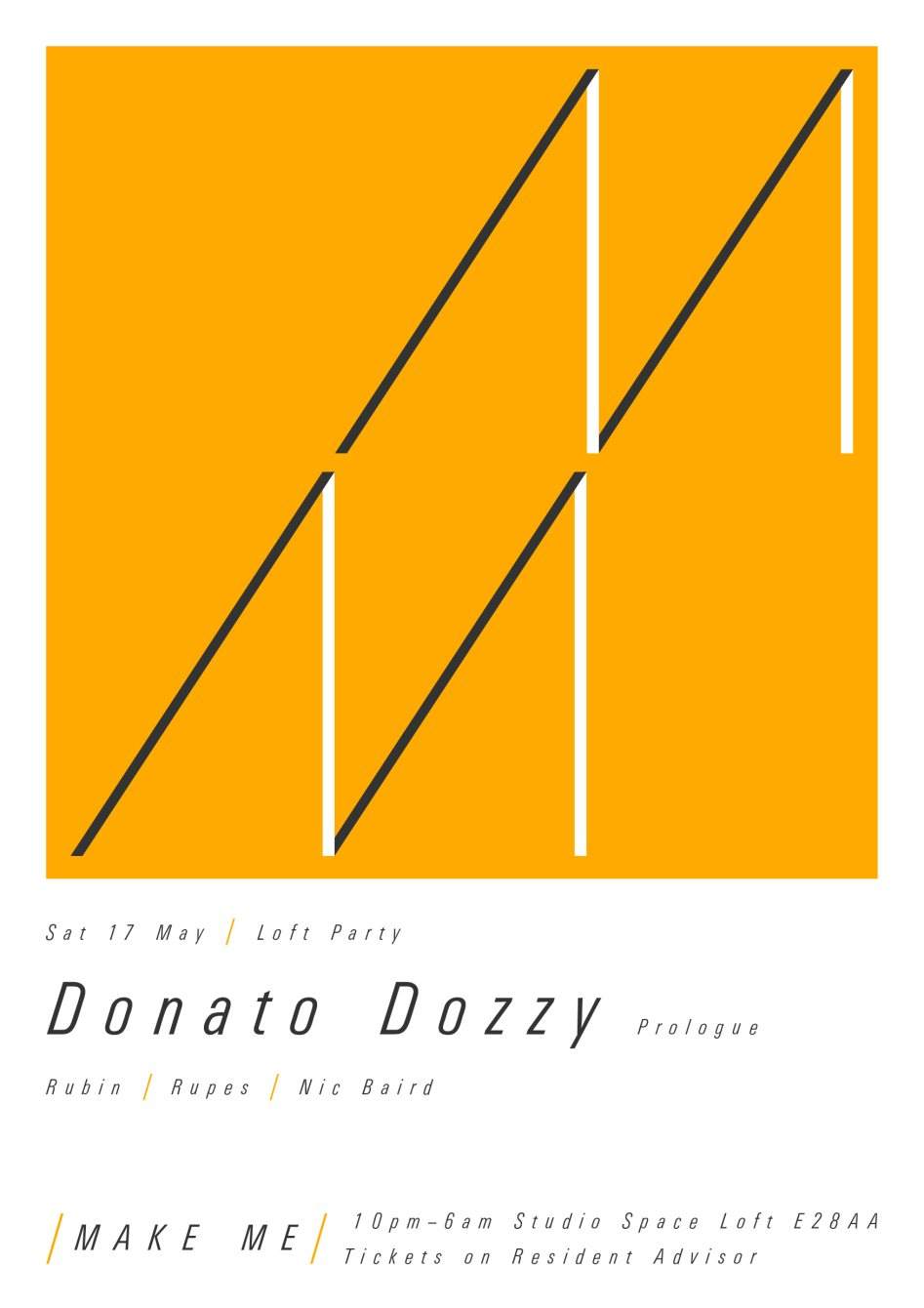 Make Me Loft Party with Donato Dozzy - Página frontal