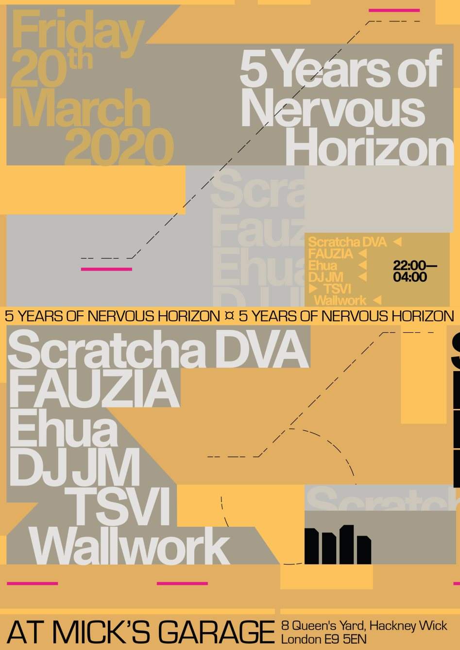[CANCELLED] 5 Years of Nervous Horizon - Página frontal