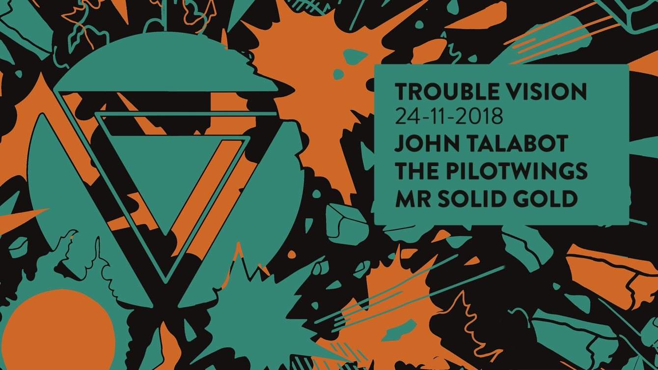 Trouble Vision with John Talabot & The Pilotwings - Página frontal