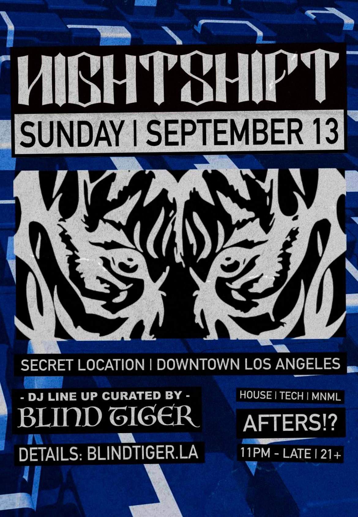 NIGHTSHIFT AFTER HOURS at The Lexington, Los Angeles