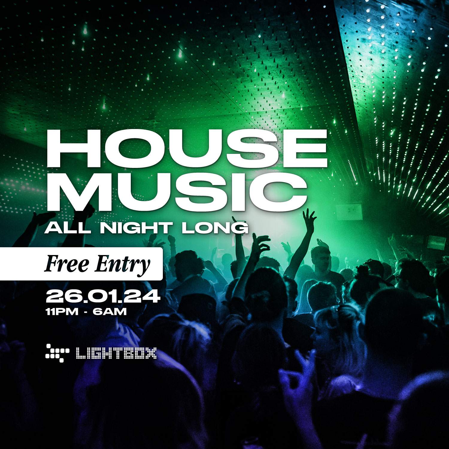 House All Night Long at Lightbox, London