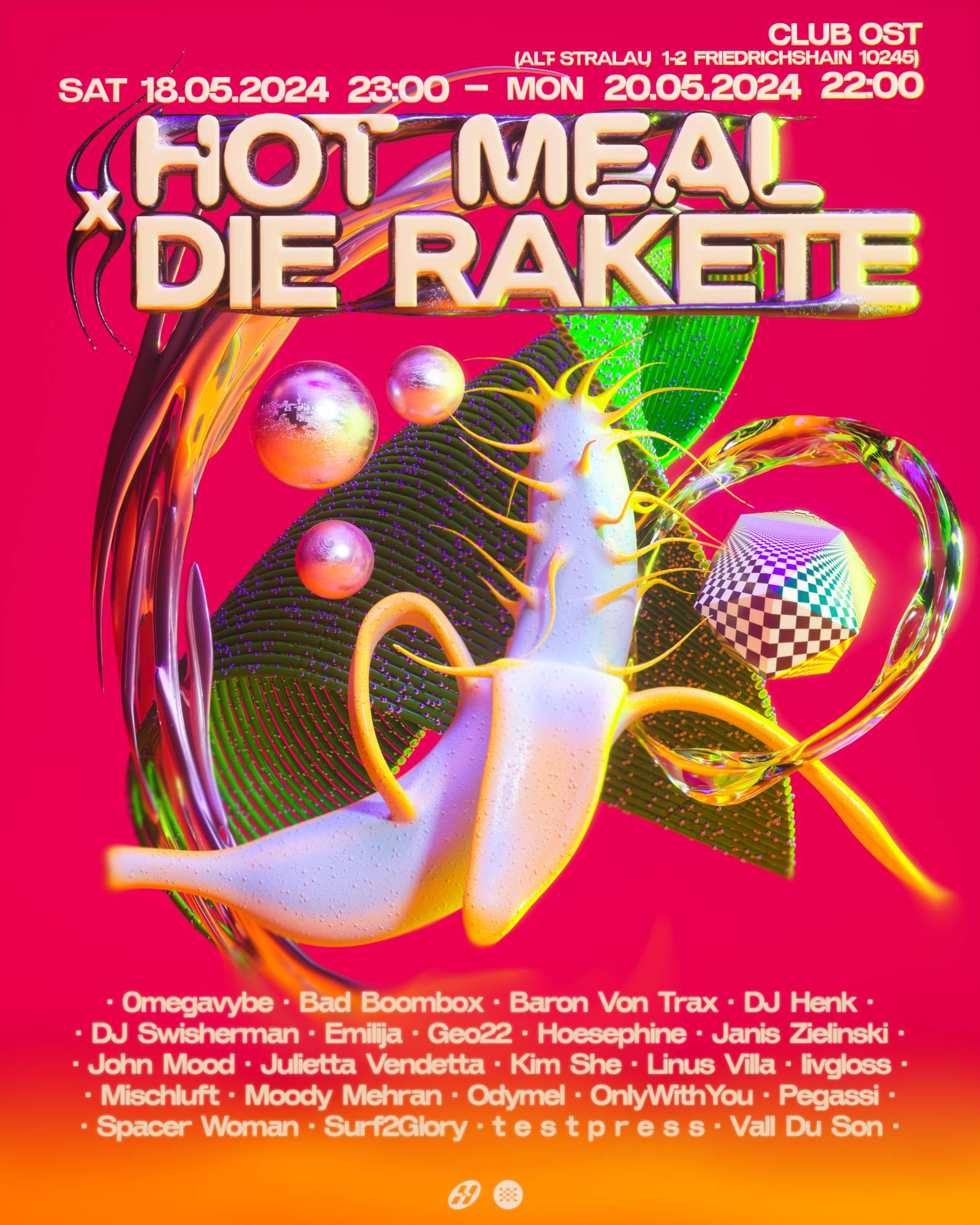 Hot Meal x Die Rakete (47 hours) - Página frontal