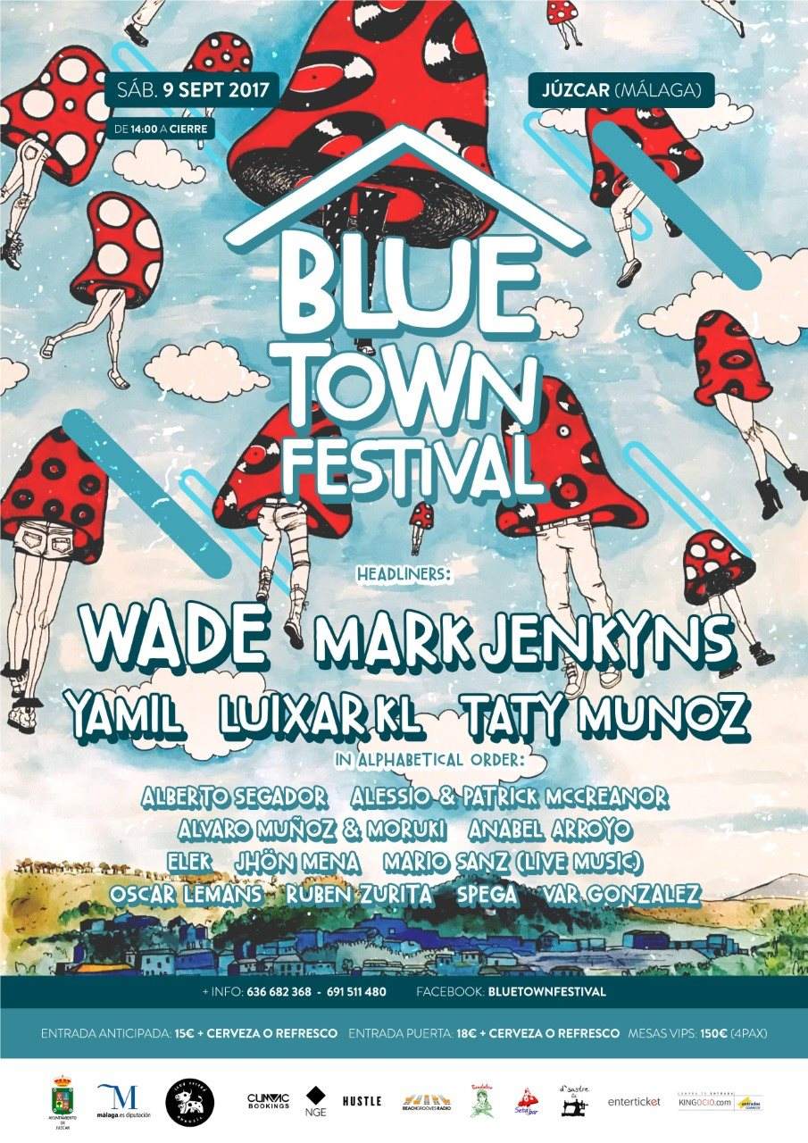 Blue Town Festival - フライヤー表