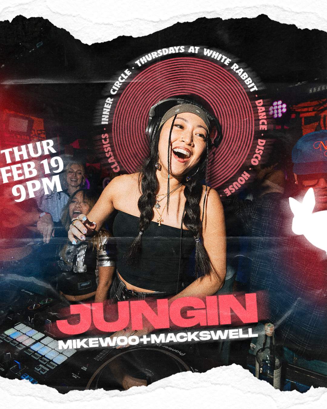 Inner Circle feat. Mike Woo + JUNGIN at White Rabbit, San Francisco/Oakland
