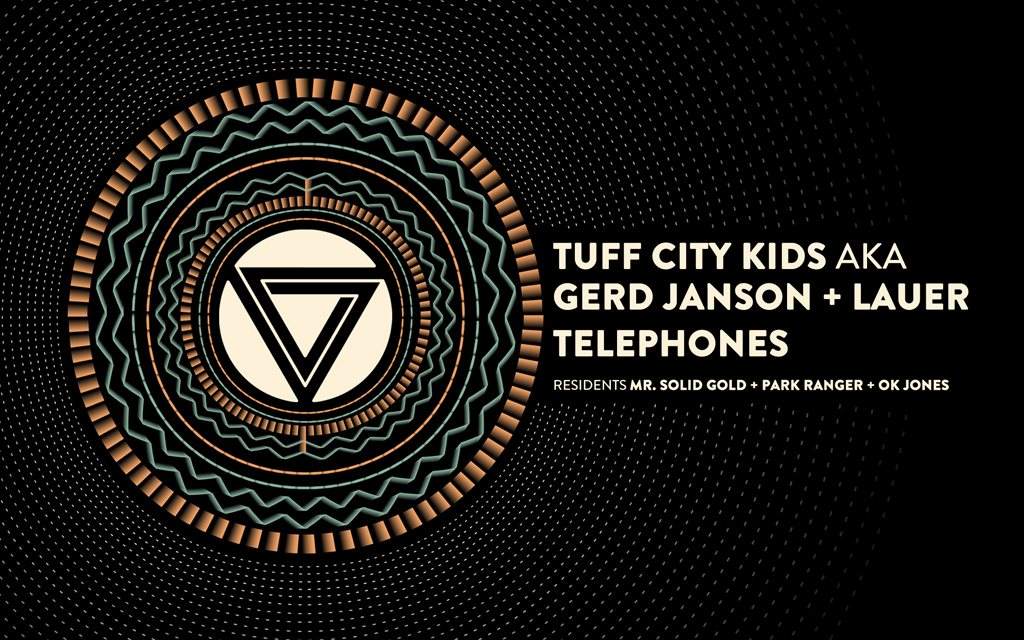 Trouble Vision with Tuff City Kids aka Gerd Janson & Lauer & Telephones - Página frontal