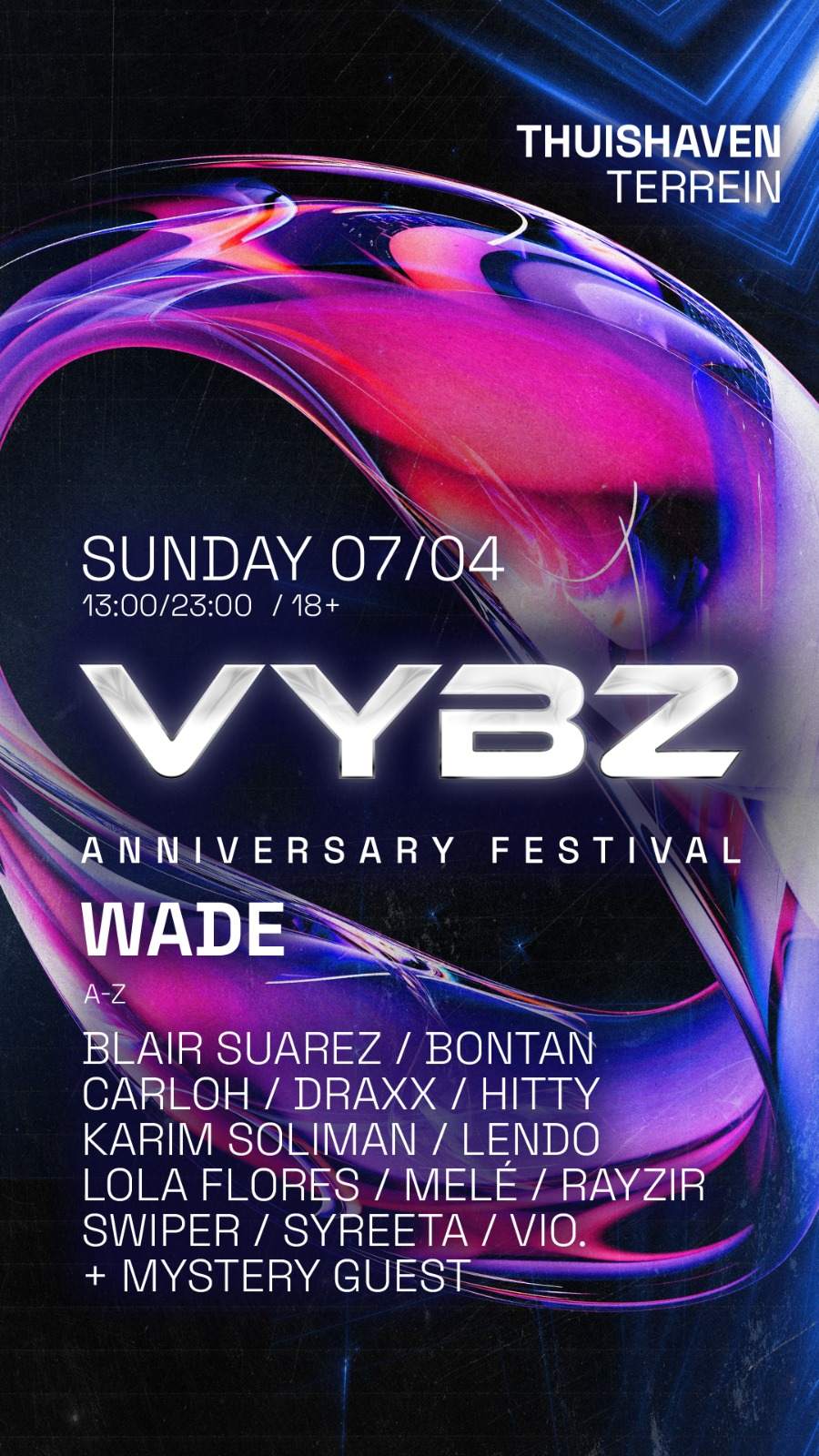 VYBZ Anniversary Festival w/ Wade, SYREETA, hitty, Bontan, Melé & Many More - Página frontal