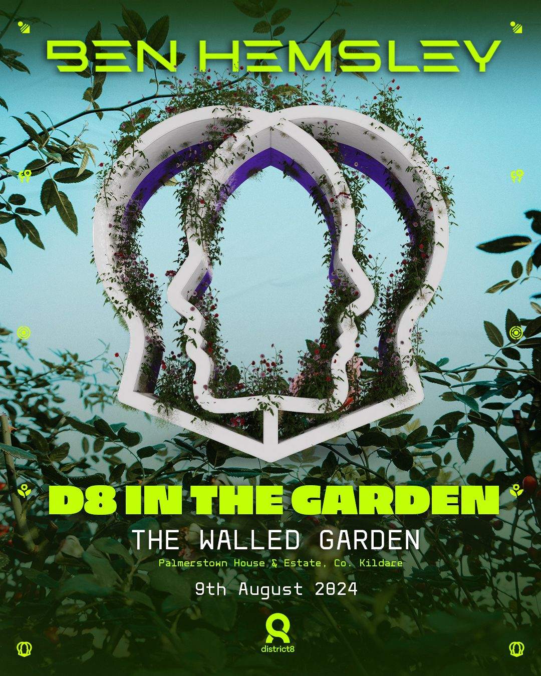D8 In The Garden - Ben Hemsley - Página frontal