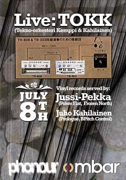 Phonour with Live: Tokk, Dj's Jussi-Pekka & Juho Kahilainen - Página frontal