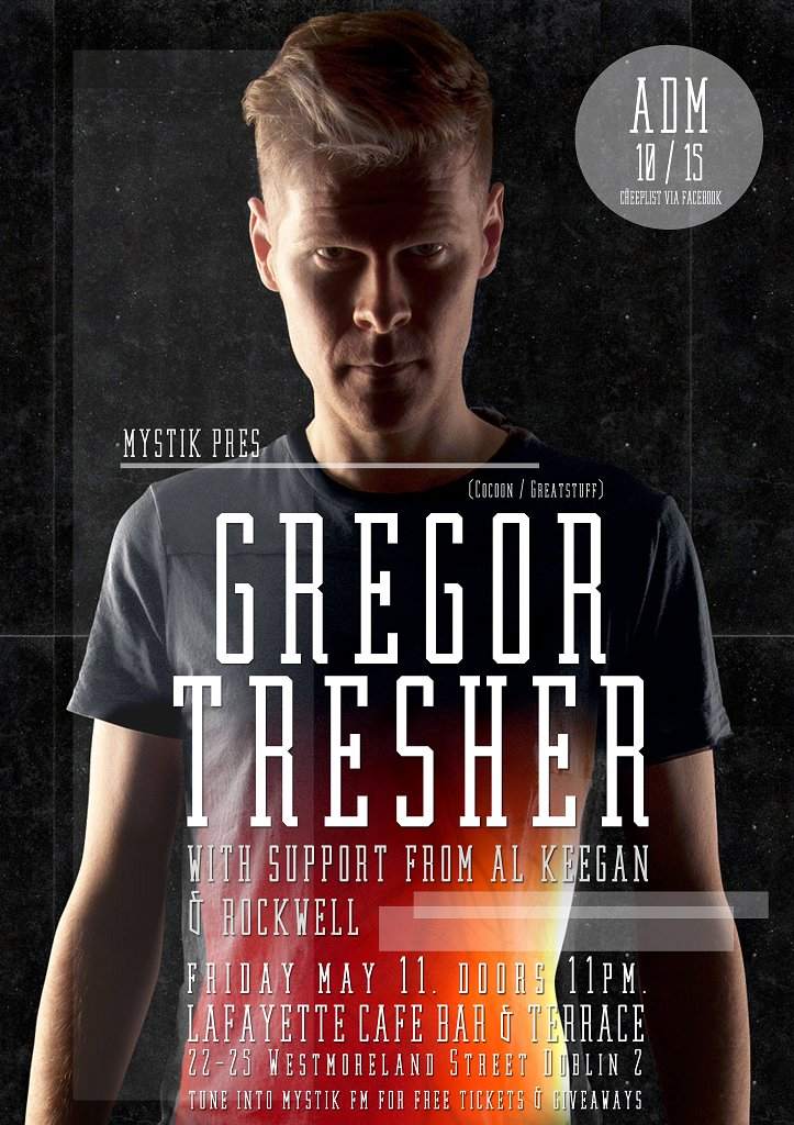 Gregor Tresher with Support From Rockwell & Al Keegan - フライヤー表