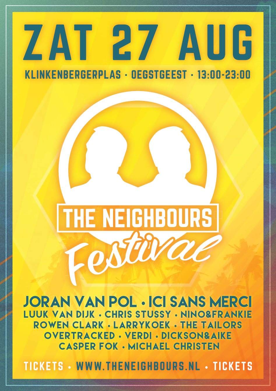 The Neighbours Festival 2016 - フライヤー表