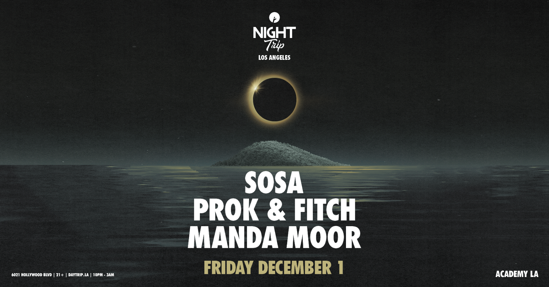 Night Trip feat. Sosa, Prok & Fitch, Manda Moor - Página frontal