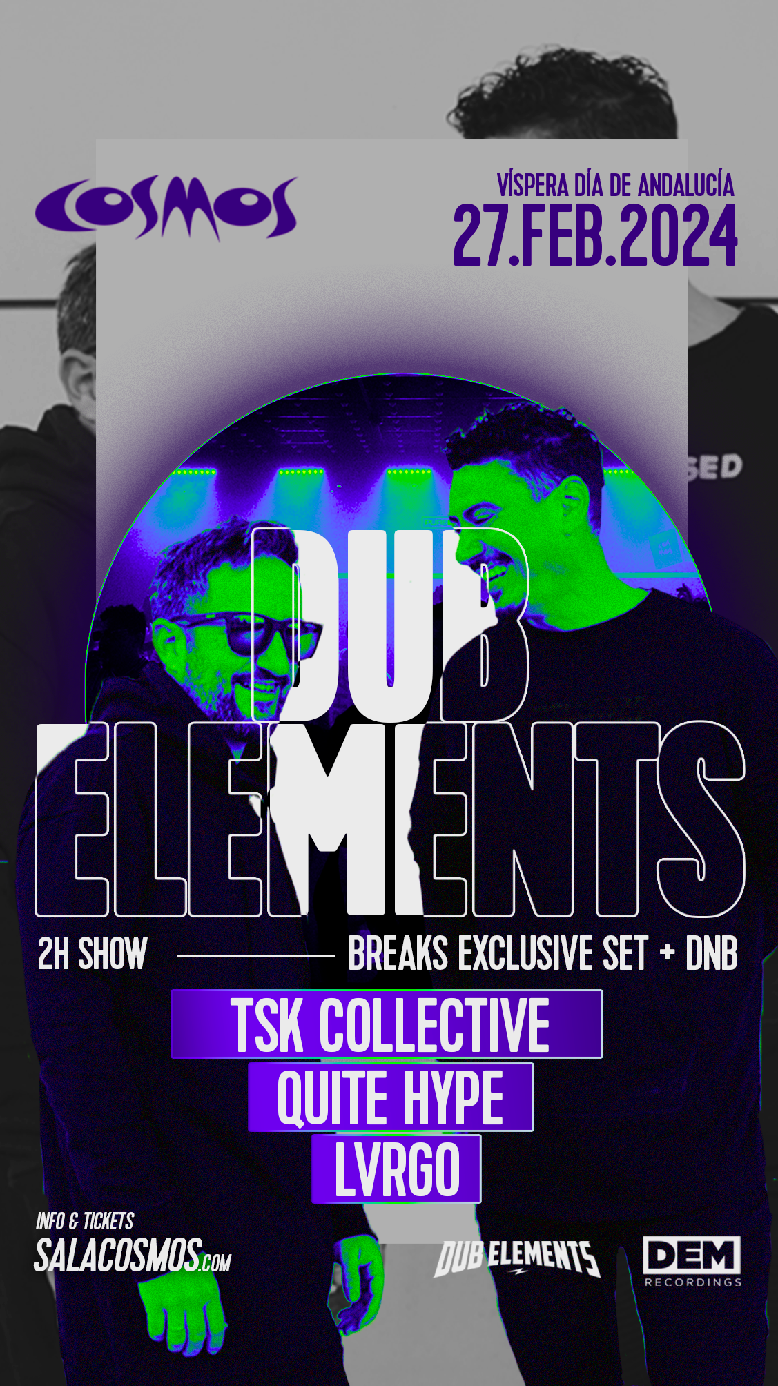 Dub Elements Breaks Exclusive Show - Página trasera
