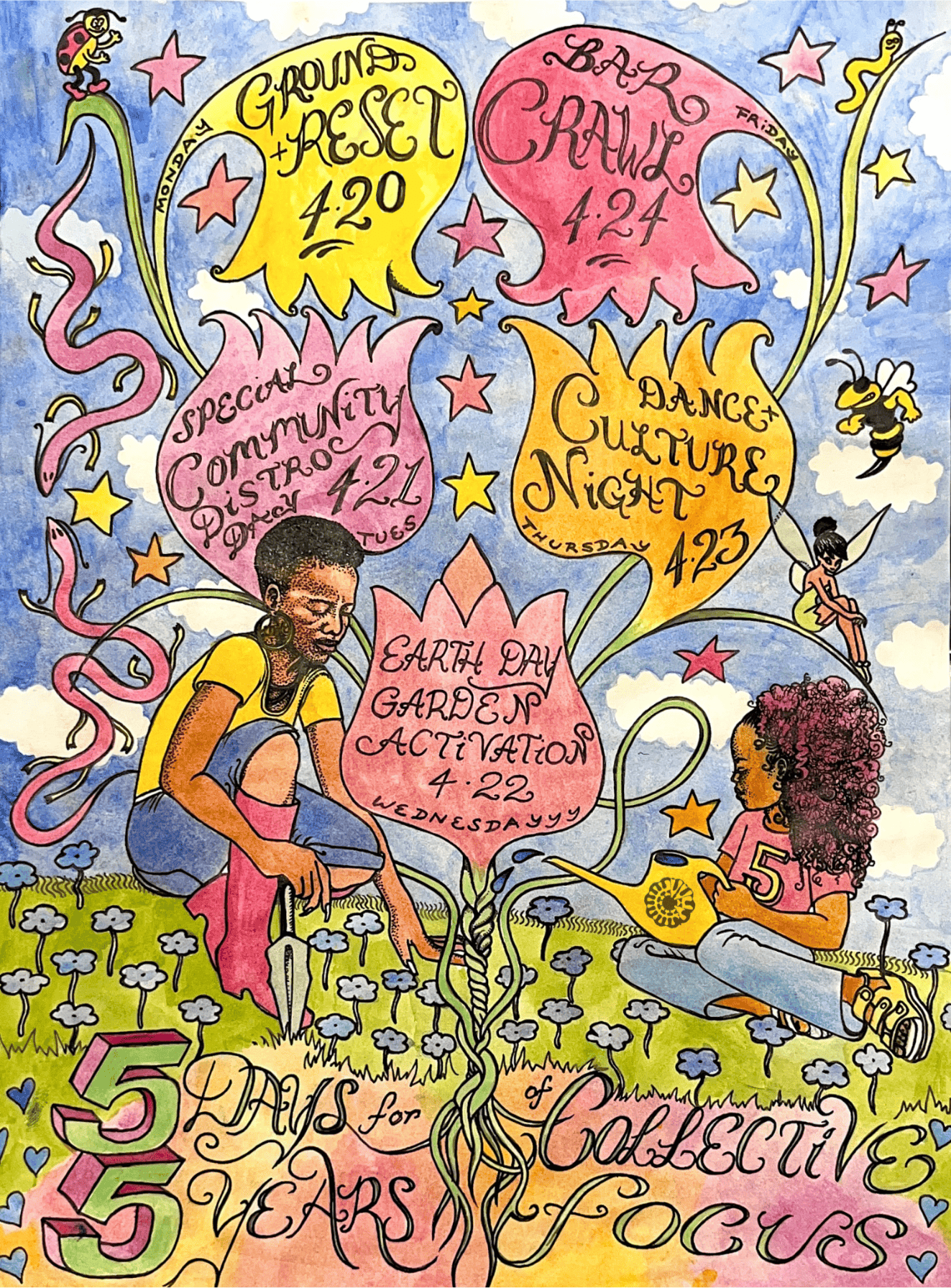 Pour Back Into Yourself — A Wellness Fundraiser for Collective Focus ...