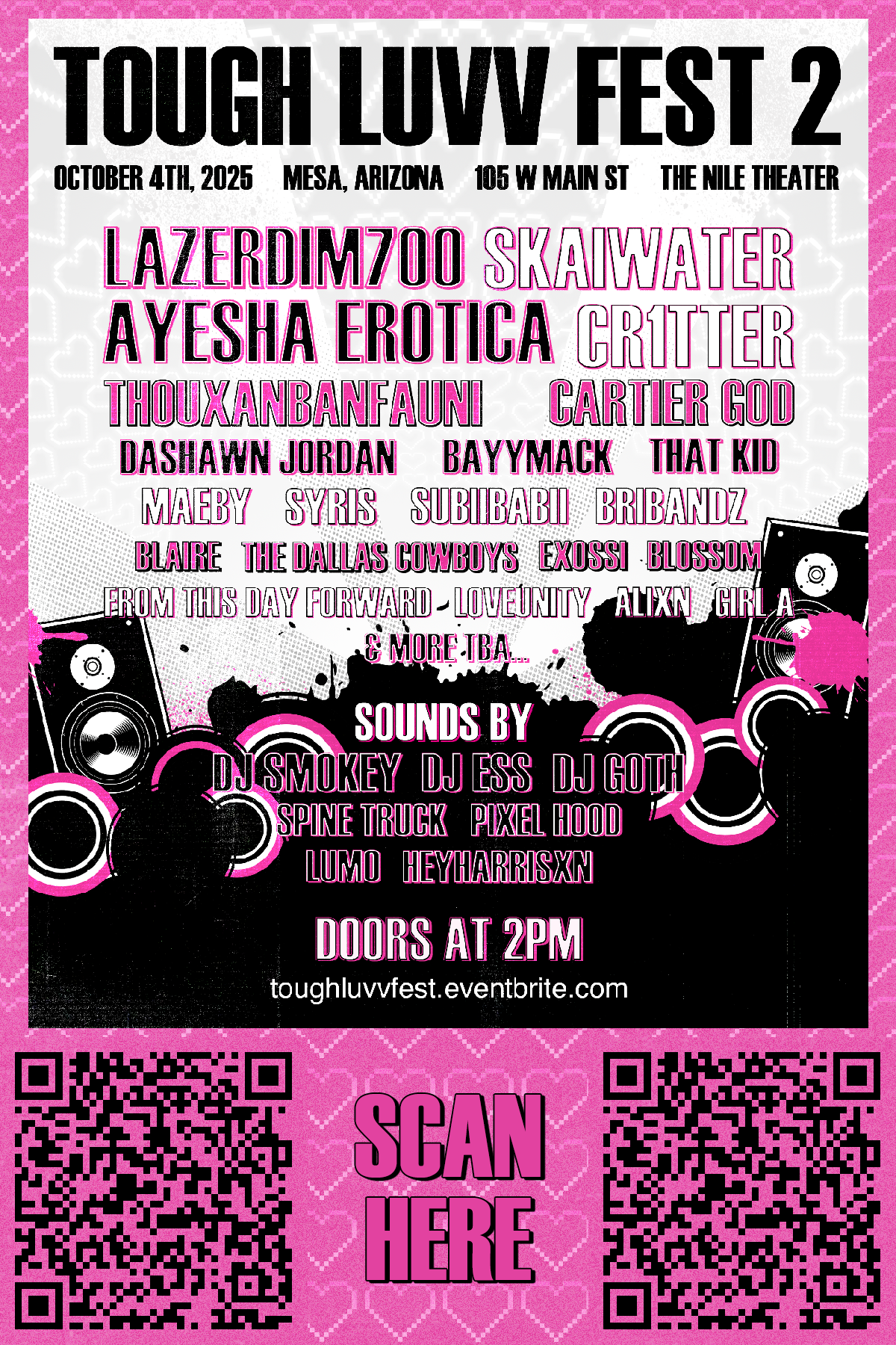 TOUGH LUVV Fest 2 - Lazer Dim 700, skaiwater, Ayesha Erotica