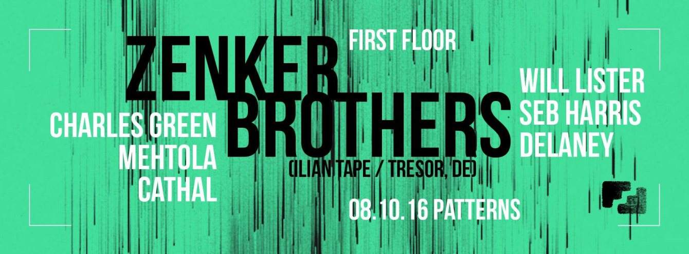 First Floor with Zenker Brothers & More - フライヤー表
