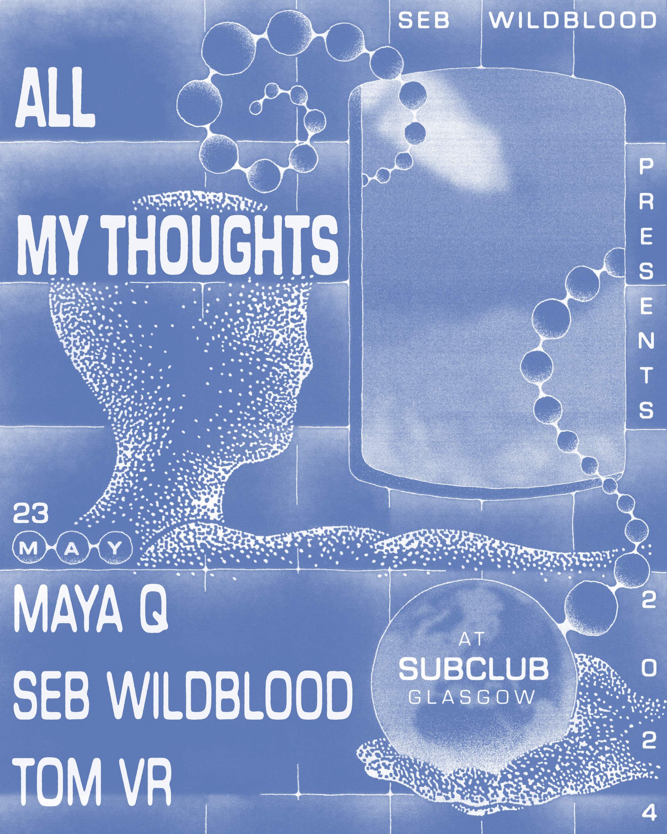 [RESCHEDULED] all my thoughts - label night  - Página frontal
