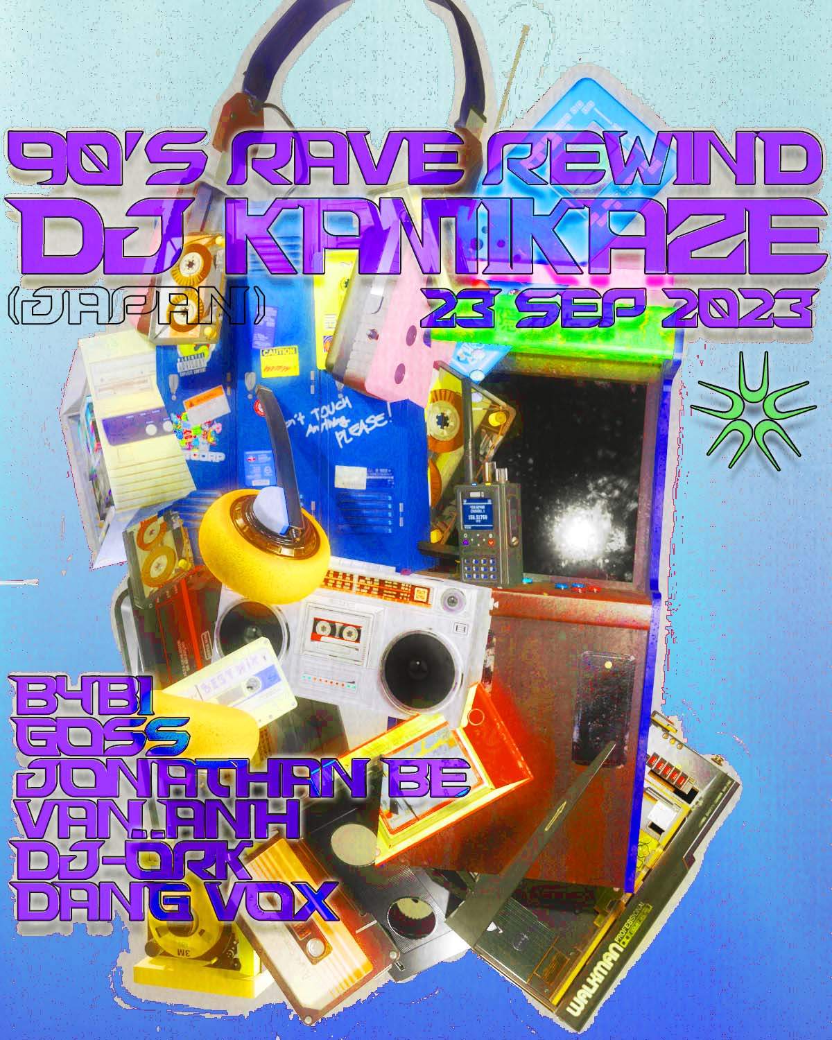 90's Rave Rewind with DJ Kamikaze (Japan) at Arcan, Vietnam
